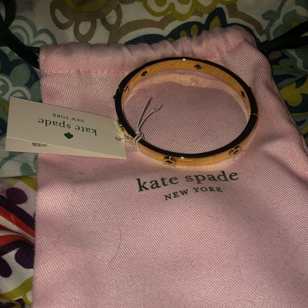 Kate Spade gold bracelet